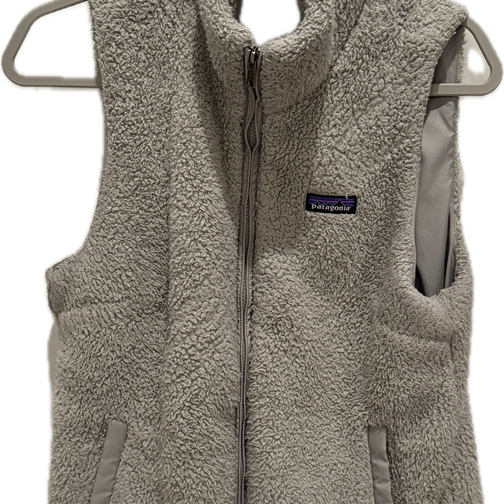 Patagonia Los Gatos Gray Fleece Vest